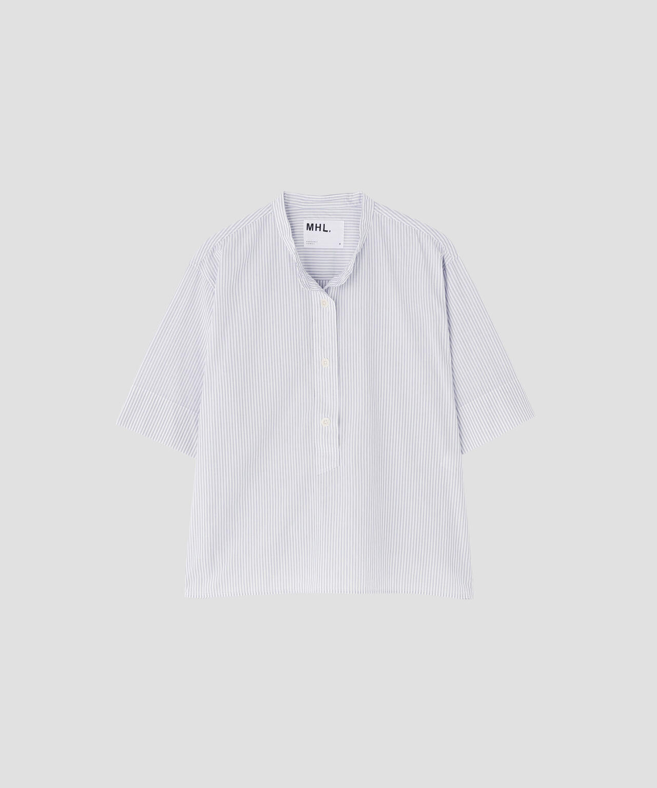 YARN DYED COTTON VOILE SHIRT
