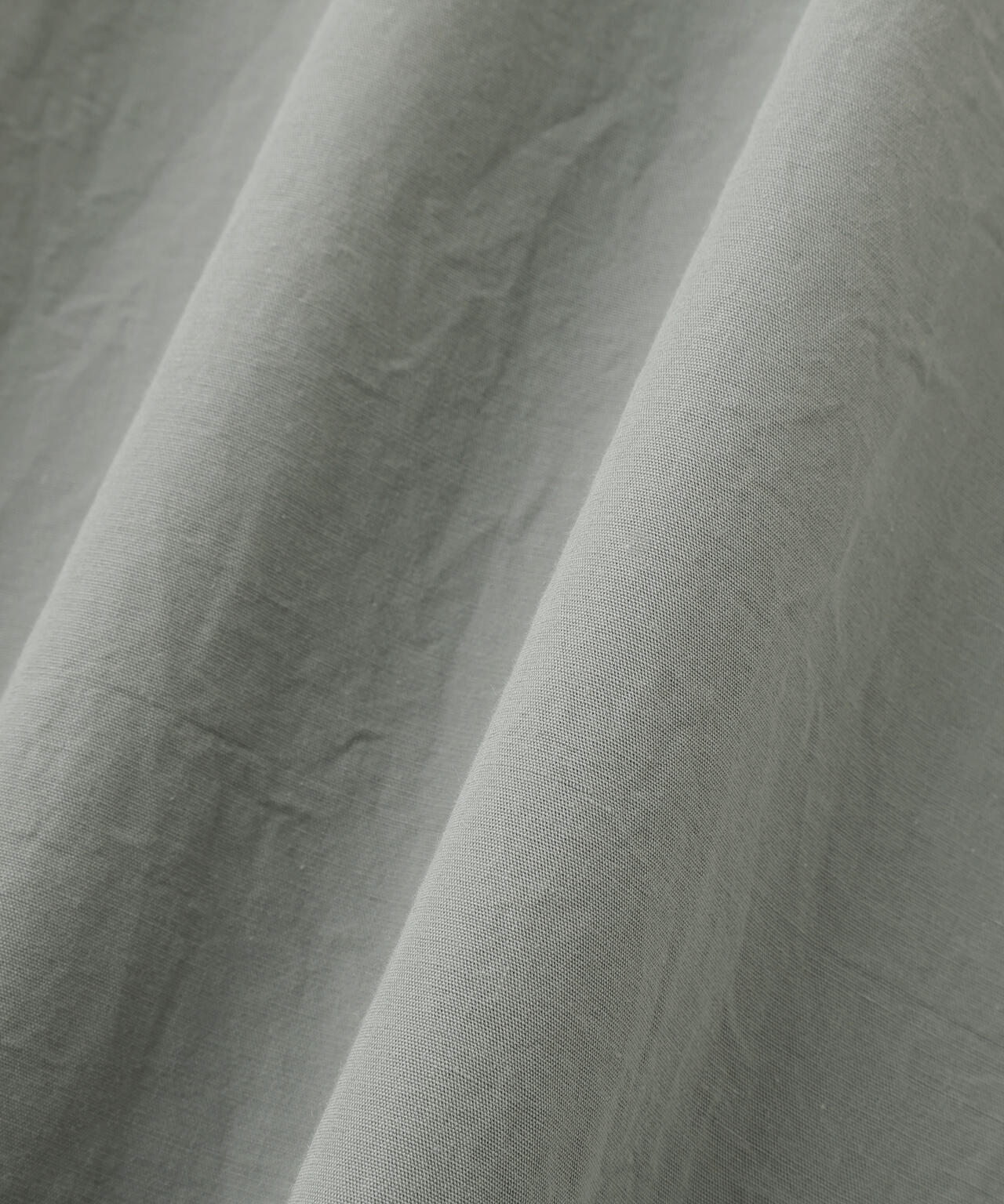 SANDED COTTON LINEN SHIRT