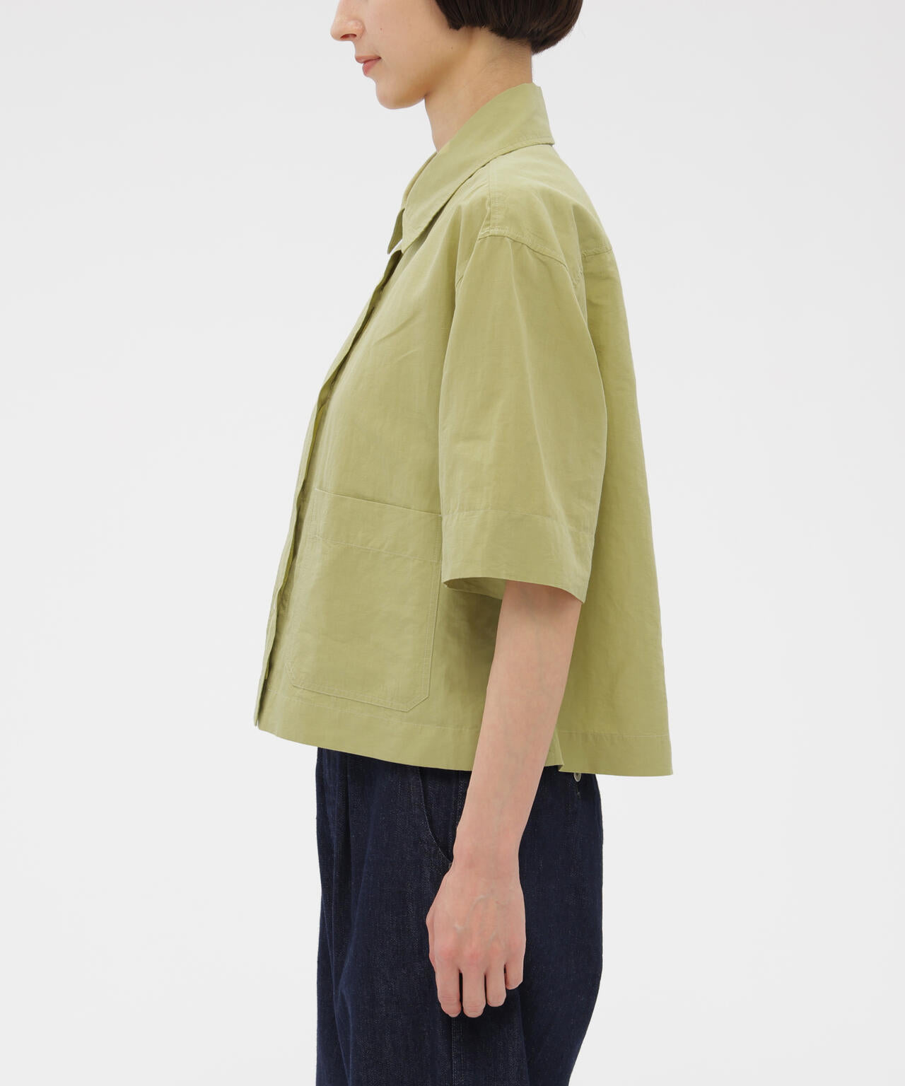 HIGH COUNT DRY COTTON LINEN SHIRT