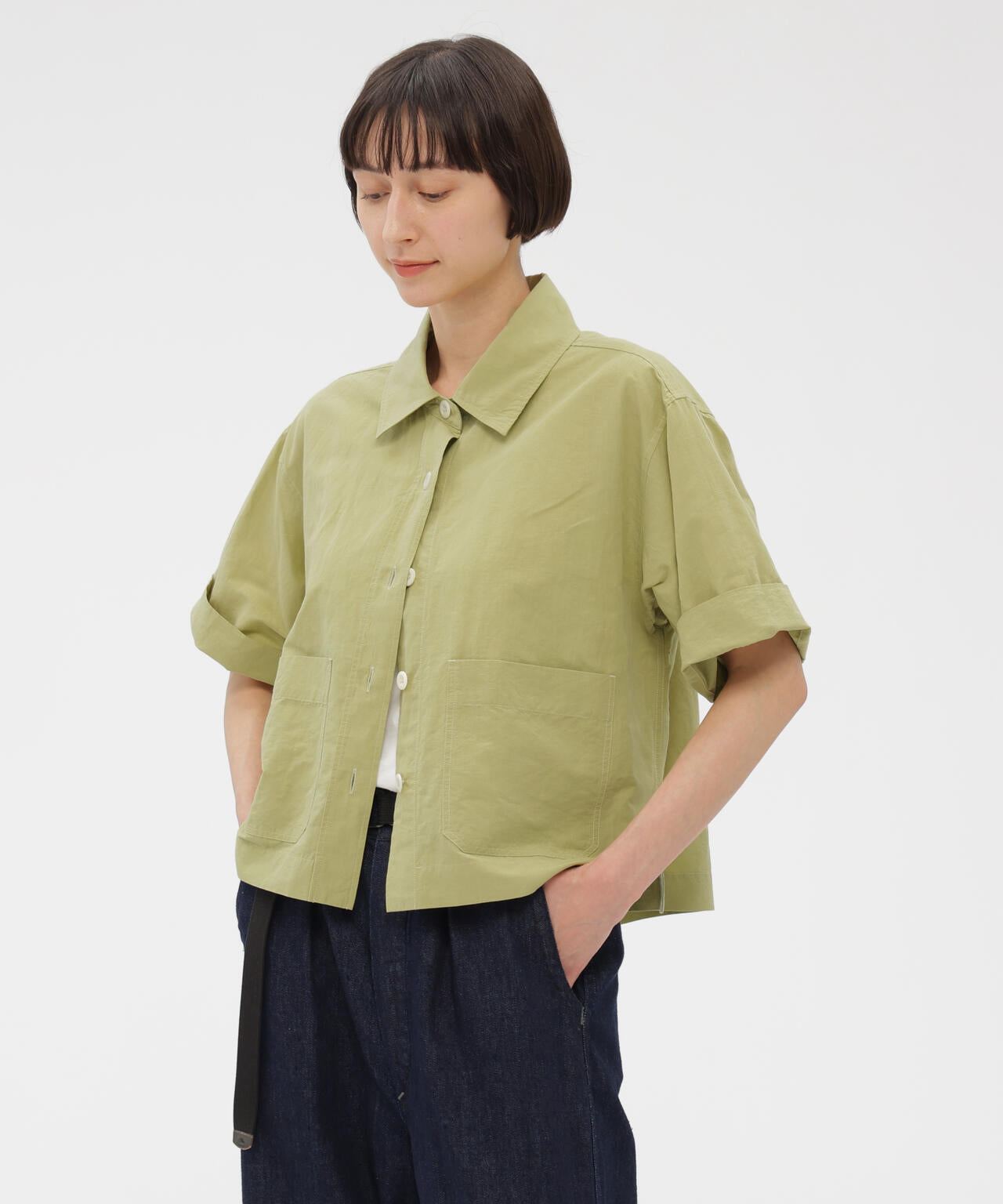 HIGH COUNT DRY COTTON LINEN SHIRT