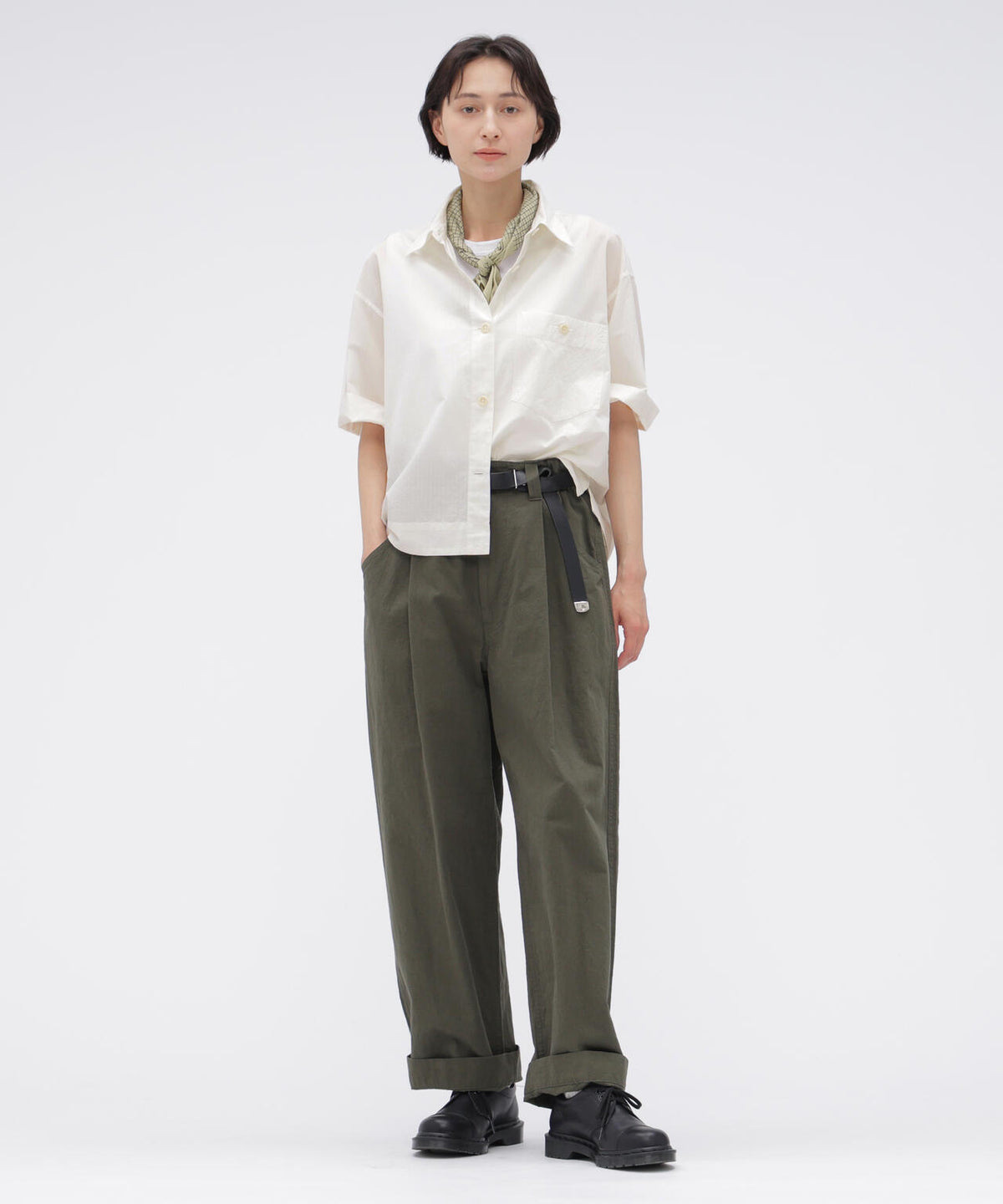 TINY GINGHAM COTTON SHIRT
