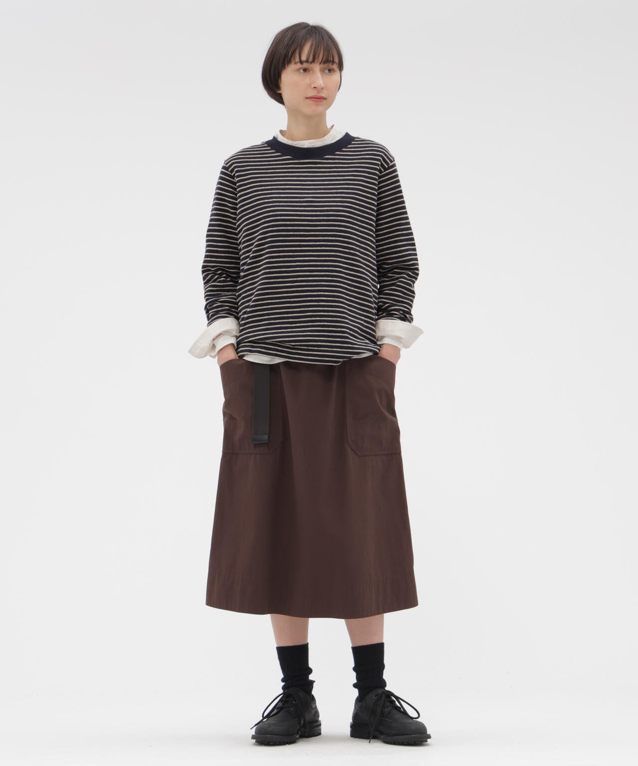 COMPACT COTTON POPLIN SHIRT