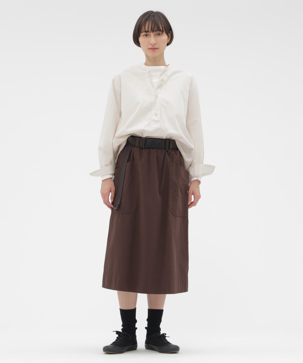 COMPACT COTTON POPLIN SHIRT