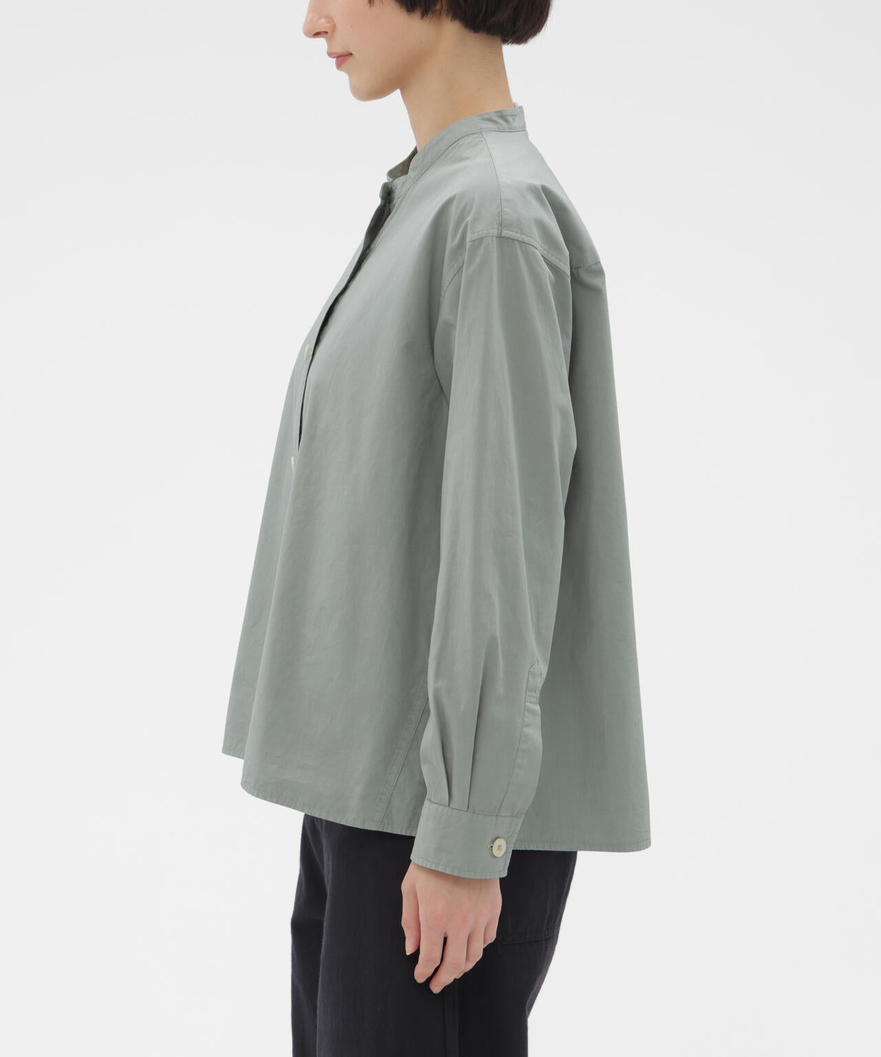 COMPACT COTTON POPLIN SHIRT