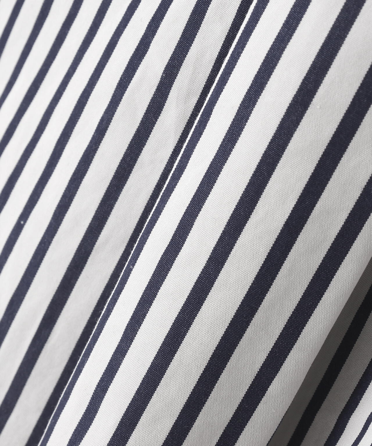 VINTAGE COMPACT COTTON STRIPE SHIRT