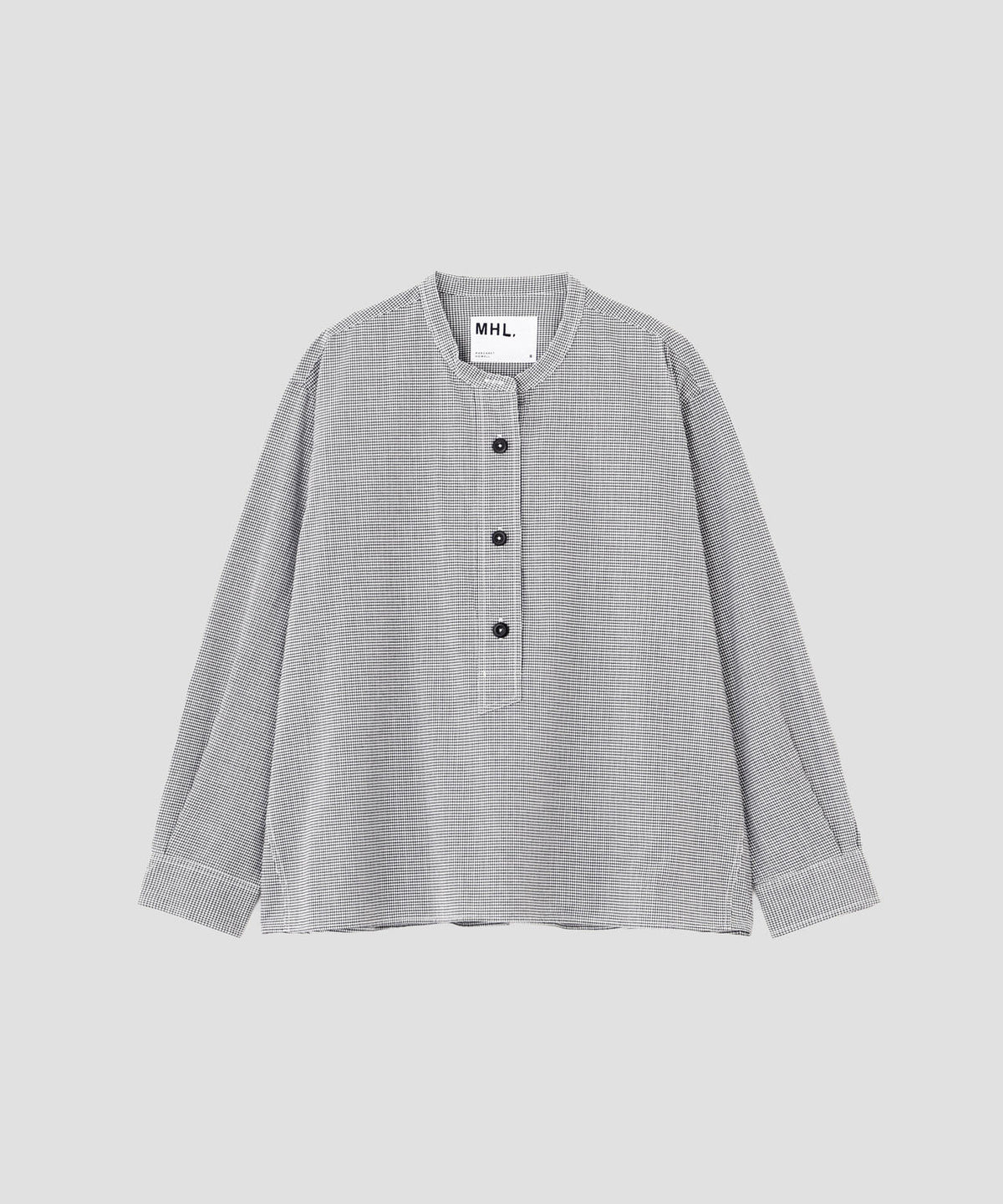 TINY GINGHAM COTTON SHIRT