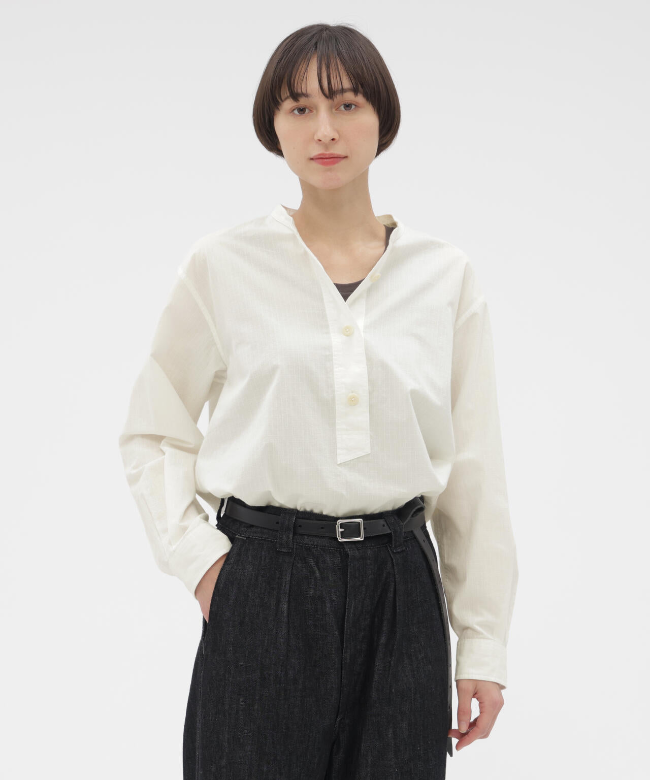 TINY GINGHAM COTTON SHIRT