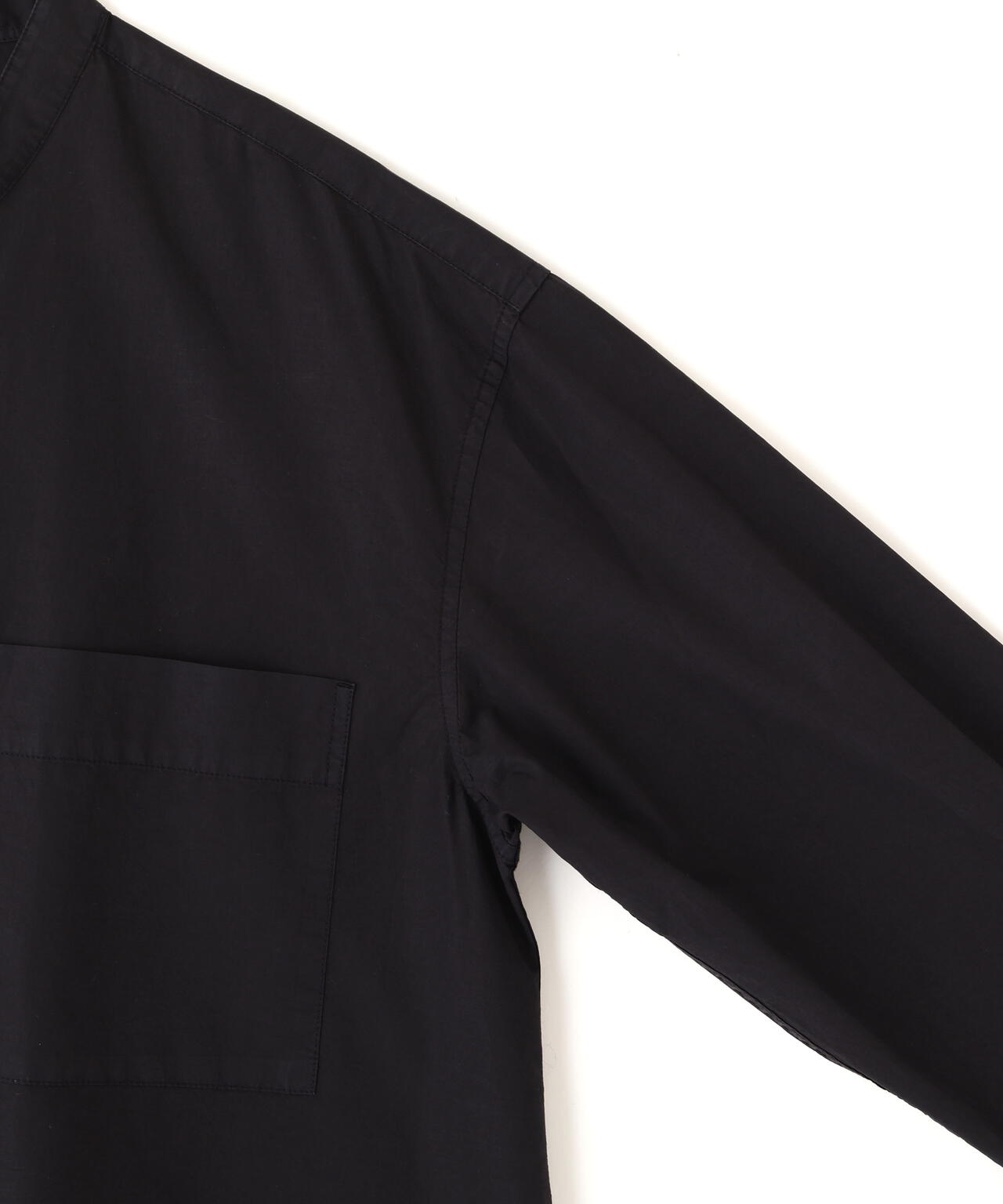 COTTON RAMIE POPLIN SHIRT