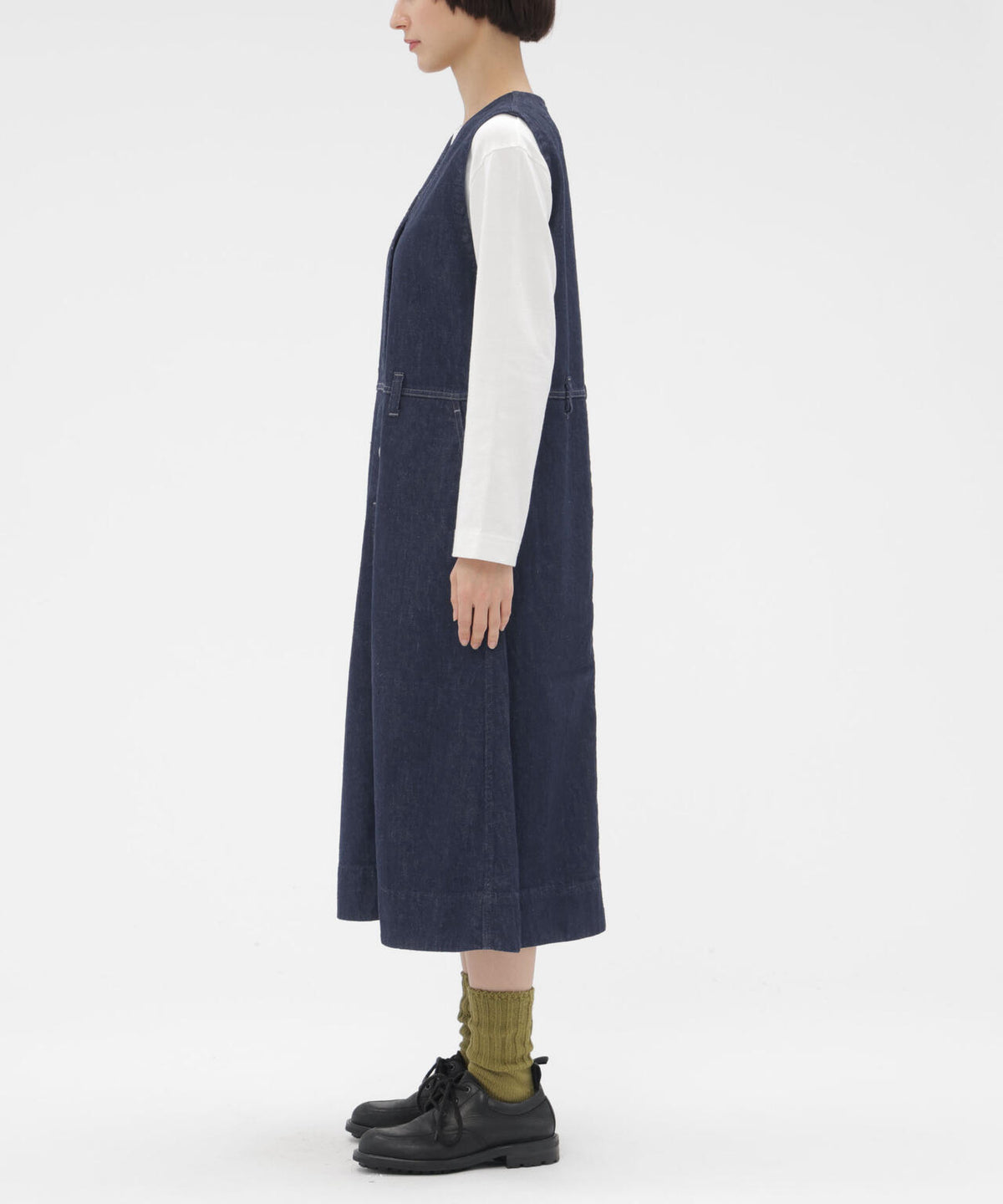 CANTON LIGHT DENIM DRESS