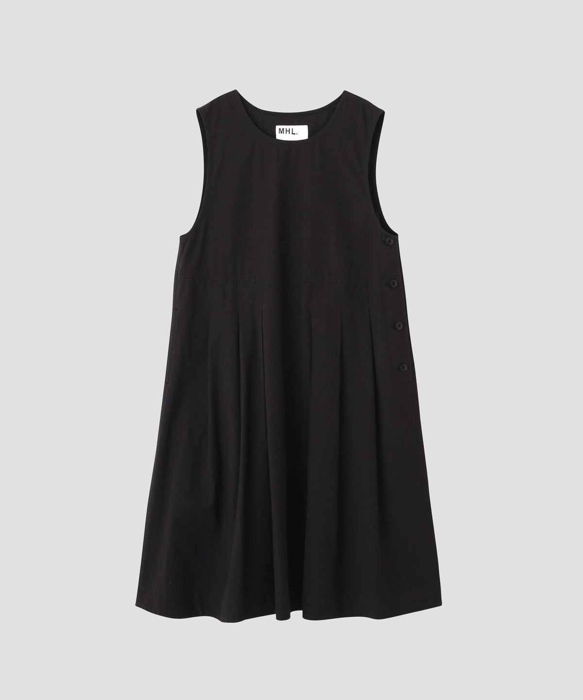 LIGHTWEIGHT COTTON NYLON TWILL DRESS