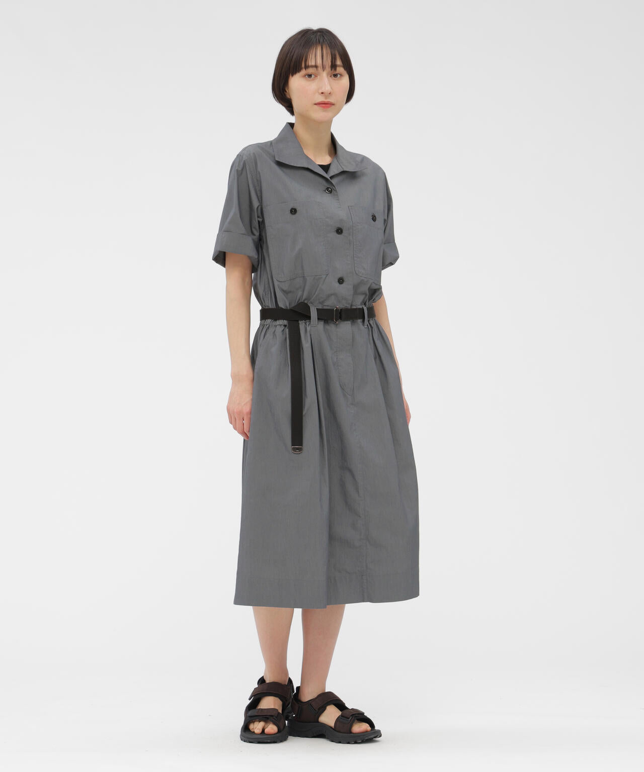 SUPERLIGHT COTTON NYLON DRESS