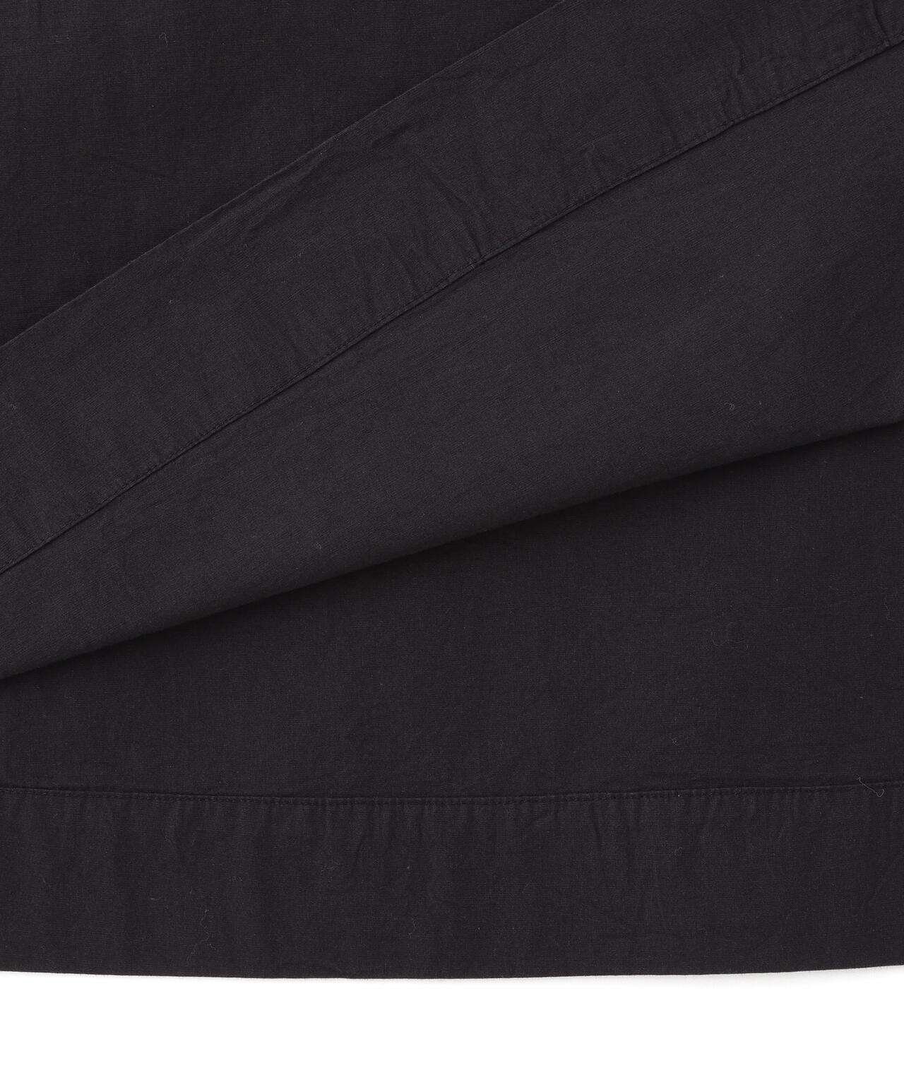SANDED COTTON LINEN DRESS