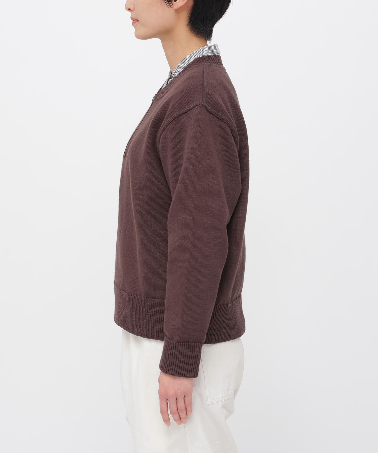 DENSE ECO PLATED COTTON KNITWEAR