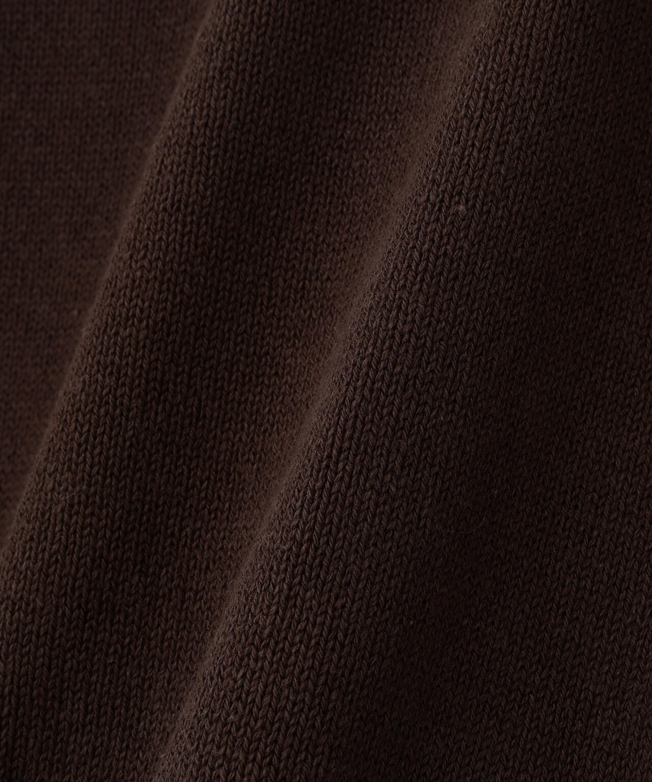 DENSE ECO PLATED COTTON KNITWEAR