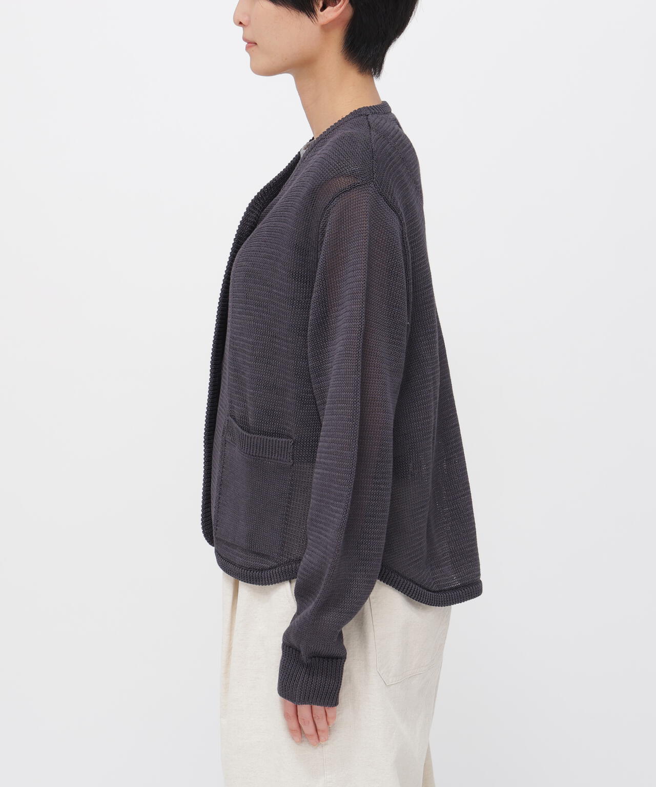 COATED COTTON KNITWEAR