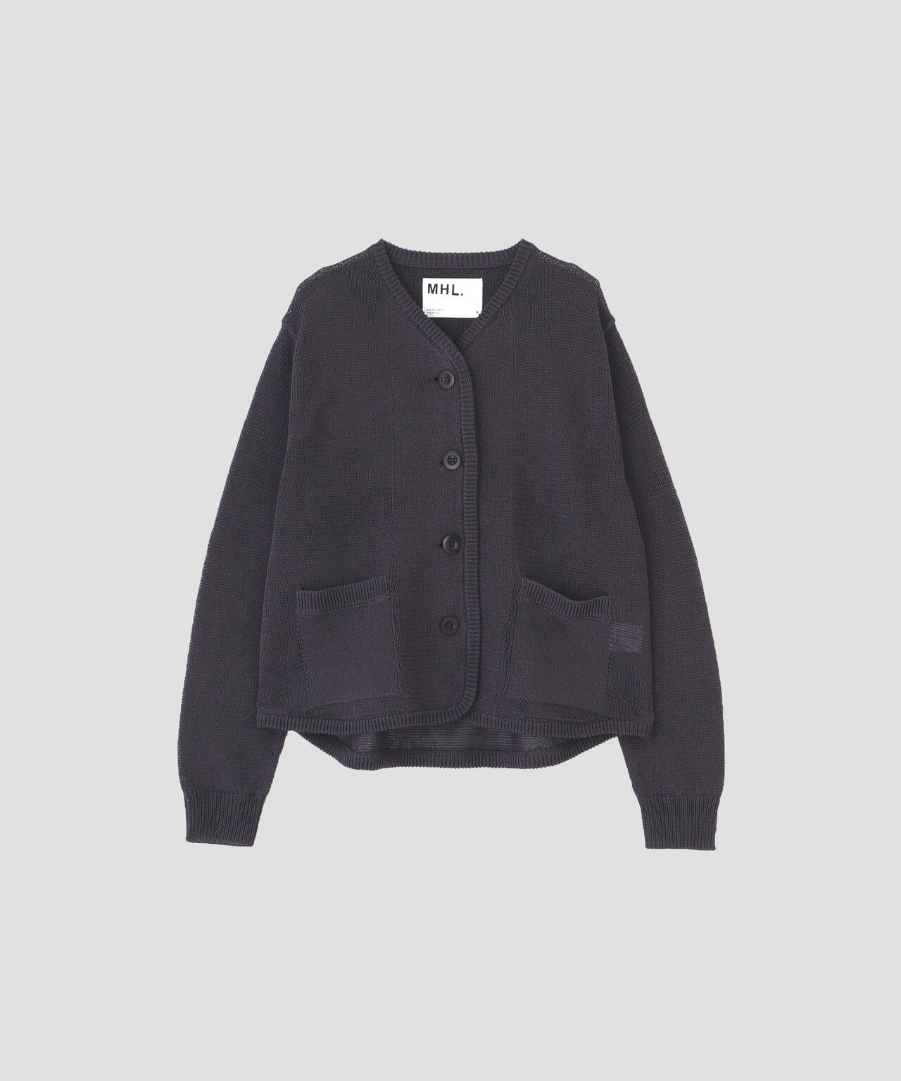 COATED COTTON KNITWEAR