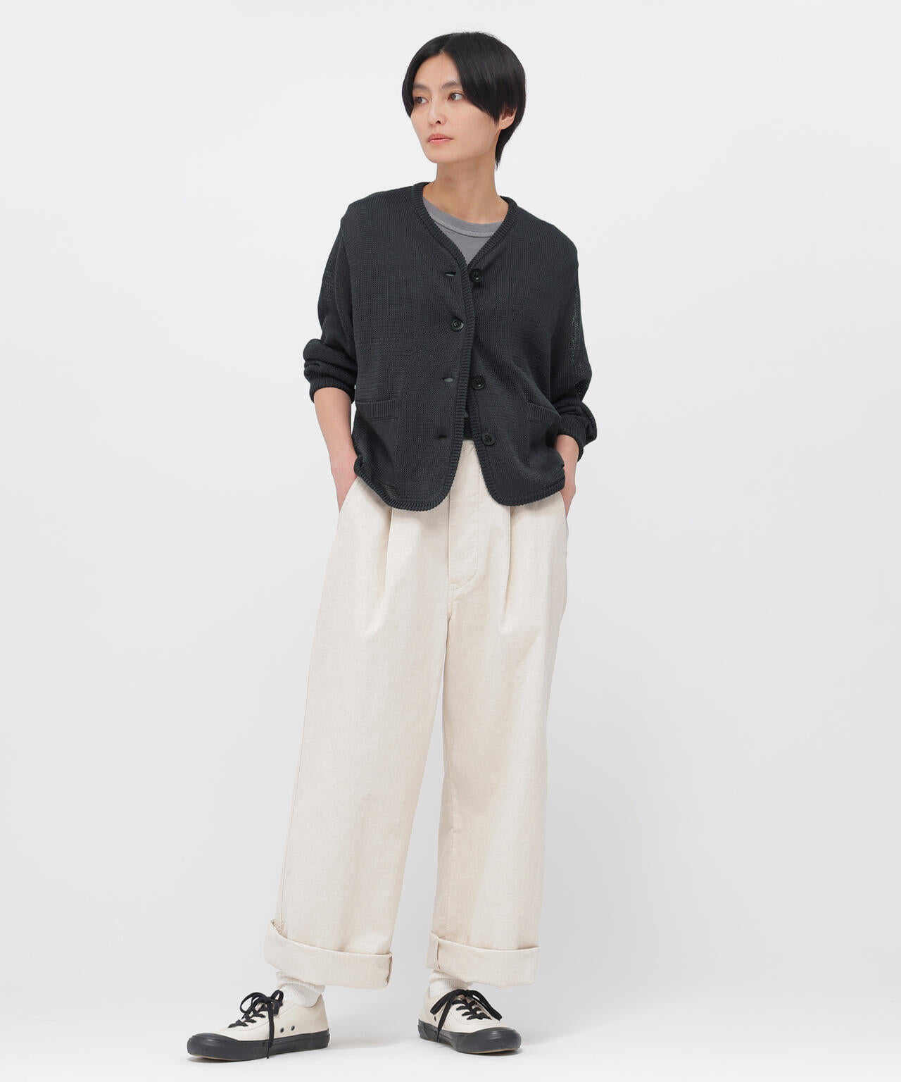 COATED COTTON KNITWEAR