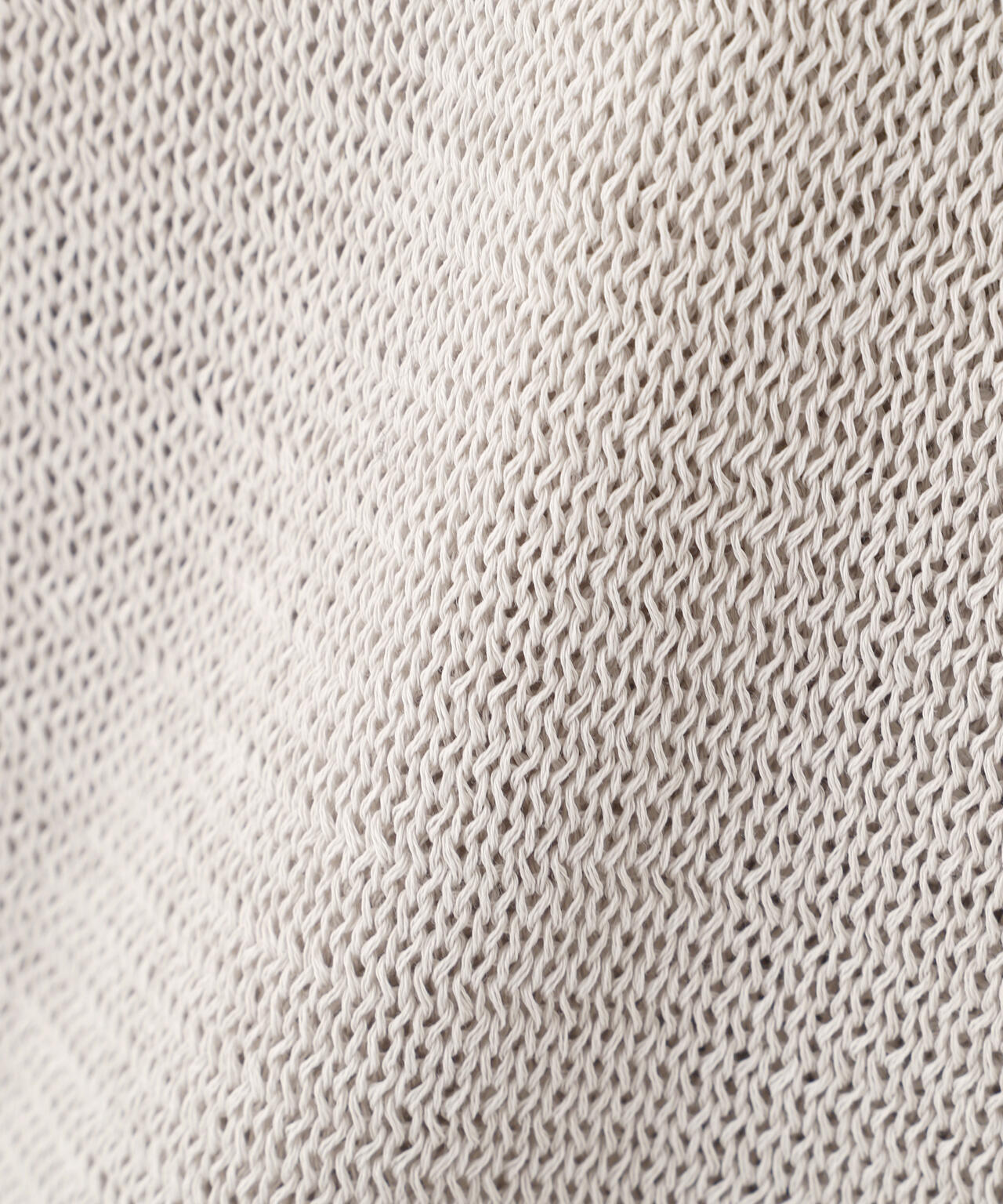 COATED COTTON KNITWEAR