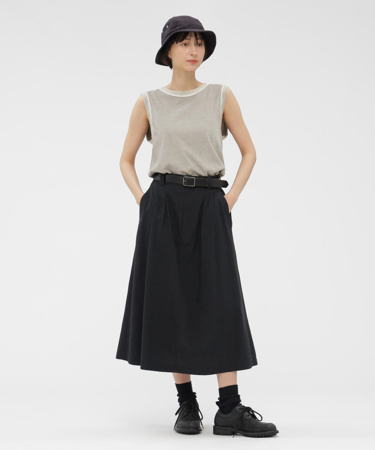 GARMENT DYE BASIC JERSEY TOP