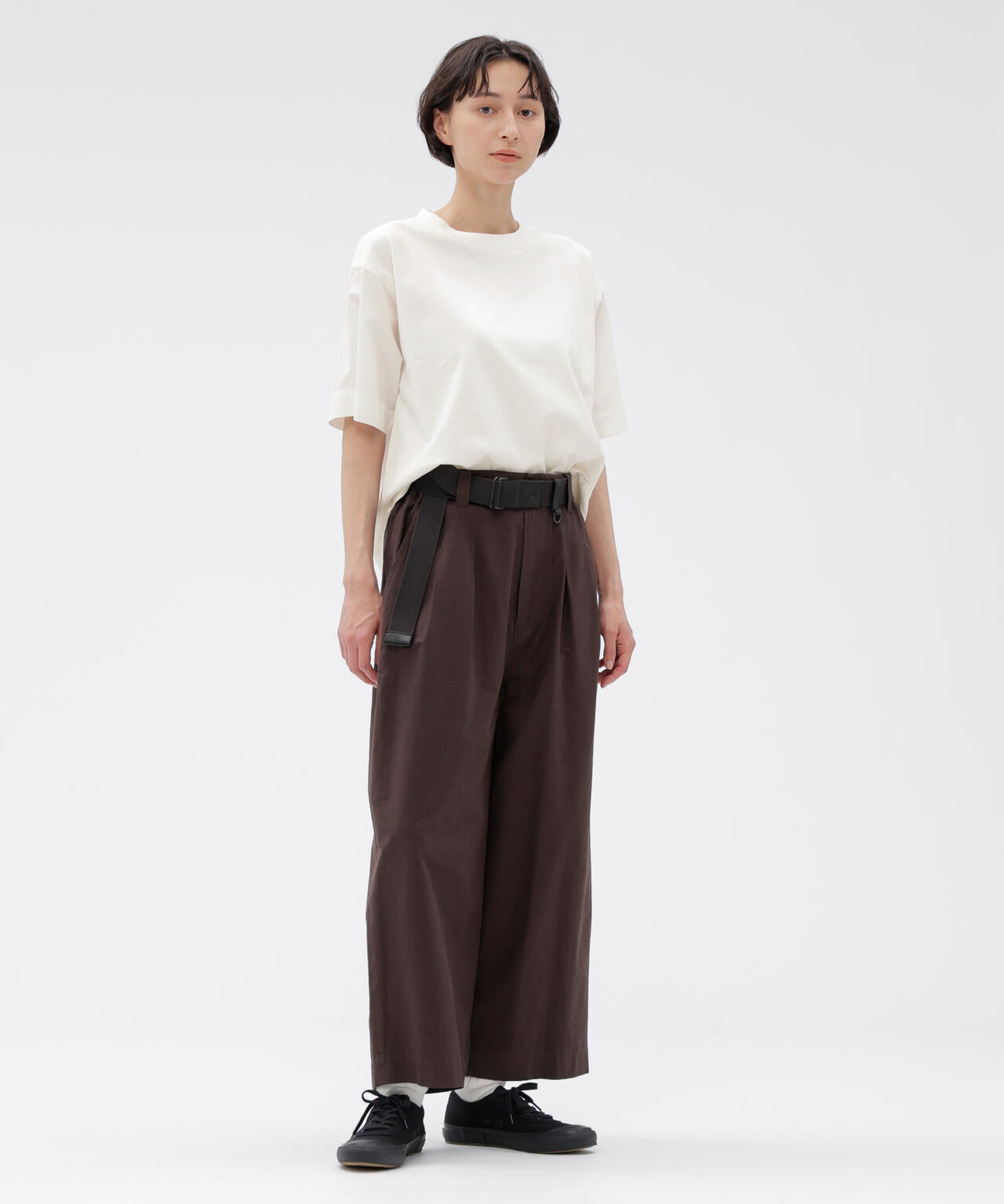 GARMENT DYE COTTON JERSEY TOP