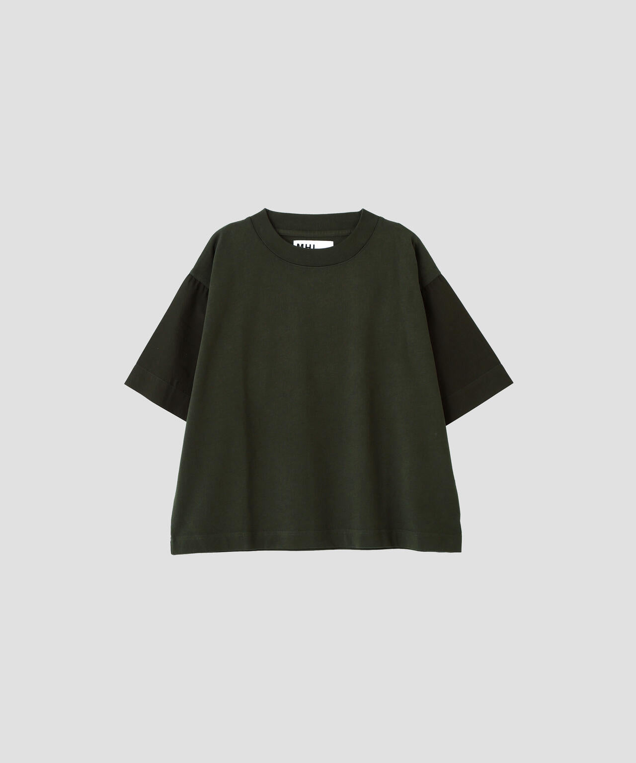 GARMENT DYE COTTON JERSEY TOP