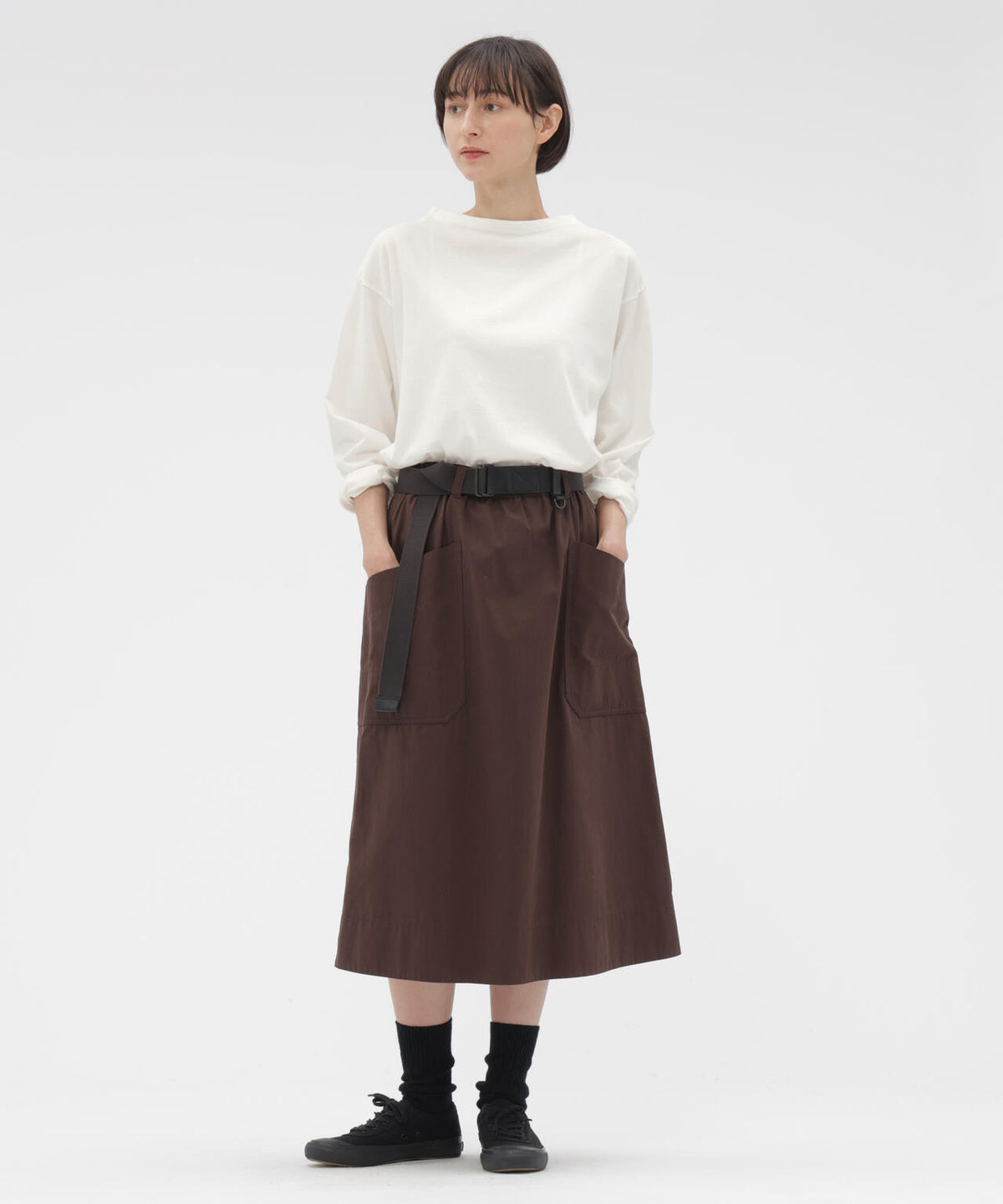 SMOOTH COTTON JERSEY TOP