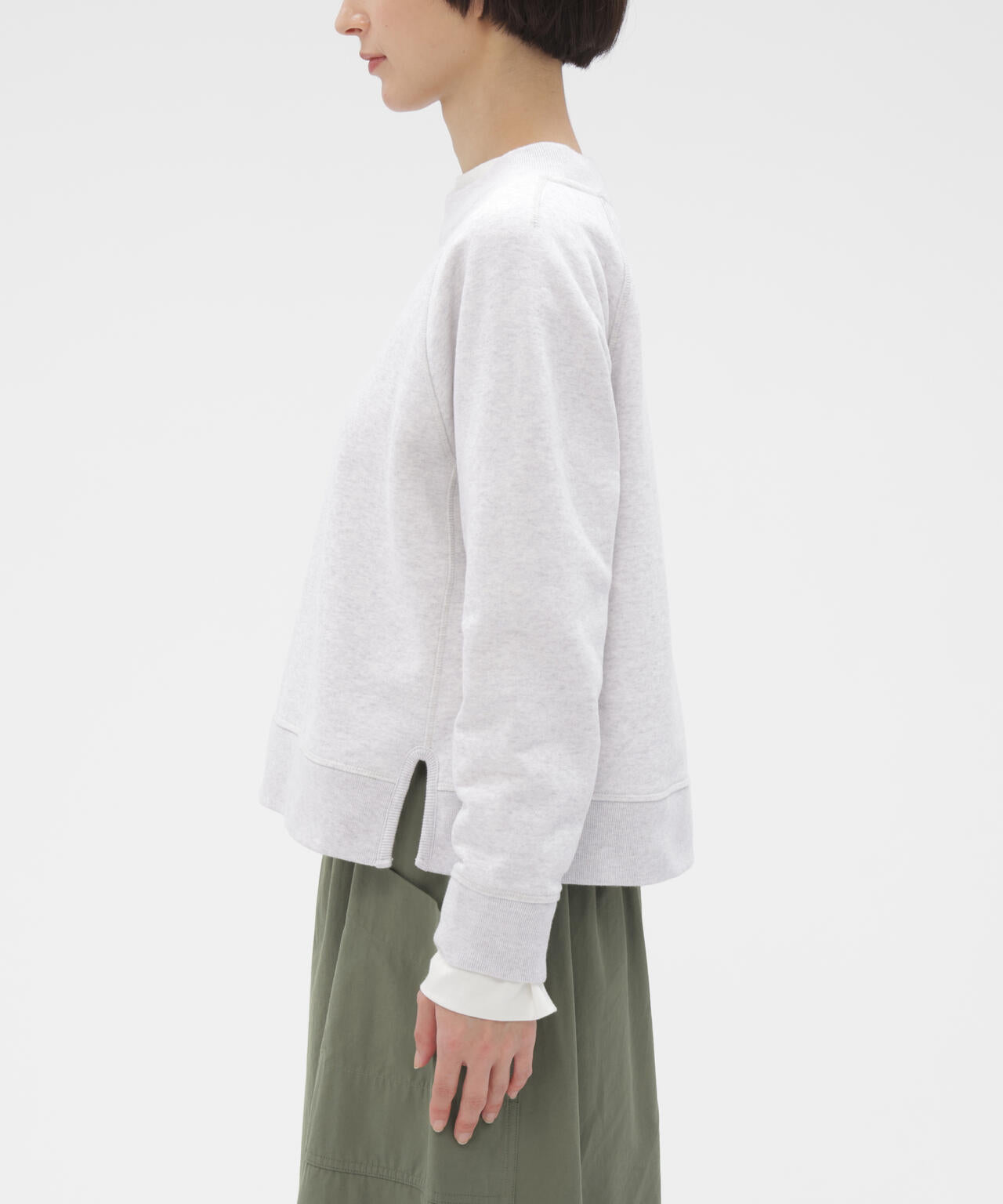 SOFT COTTON LOOPBACK TOP