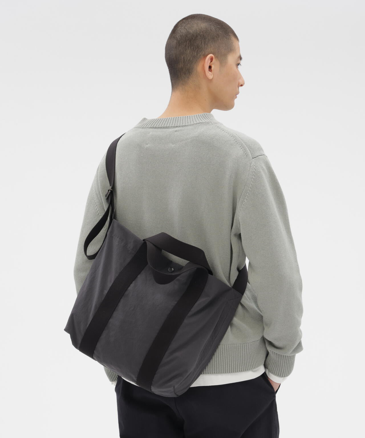 WORN NYLON CANVAS