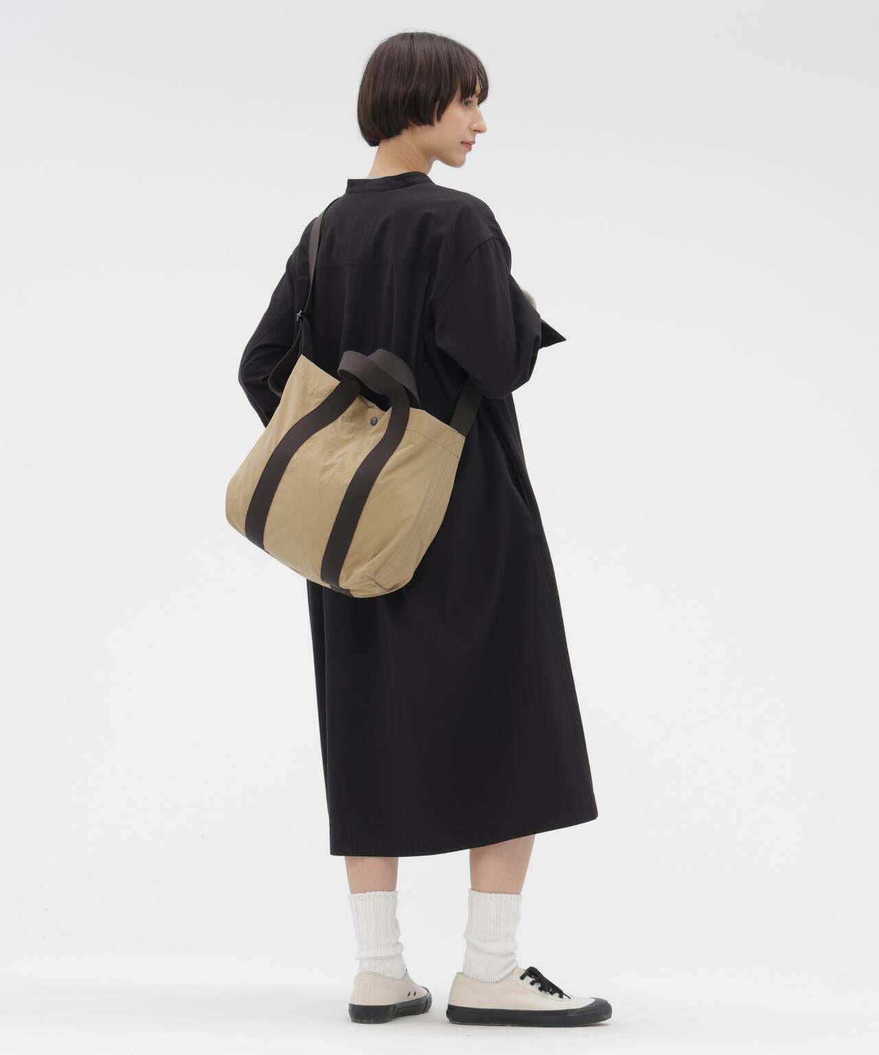 WORN NYLON CANVAS