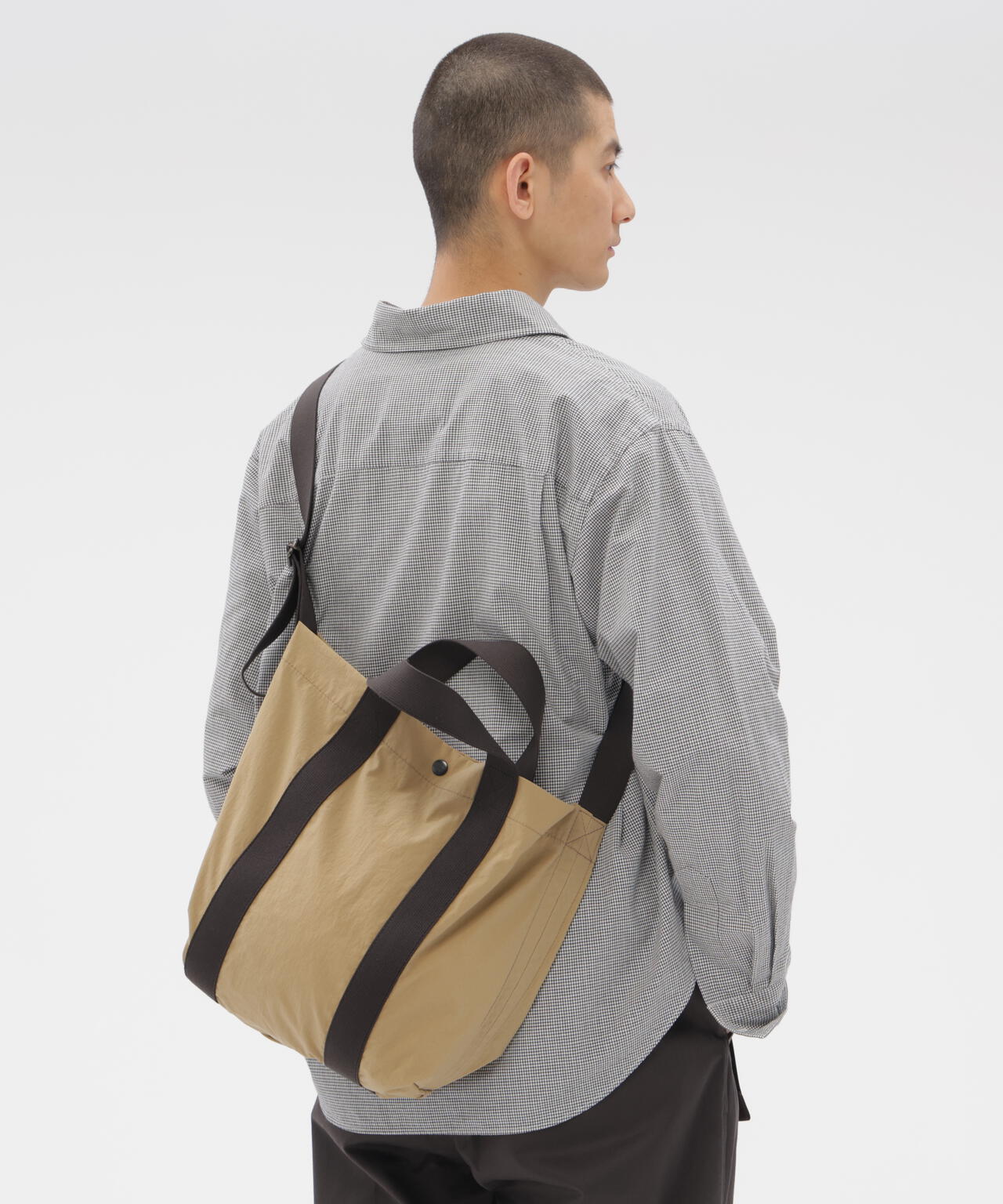 WORN NYLON CANVAS