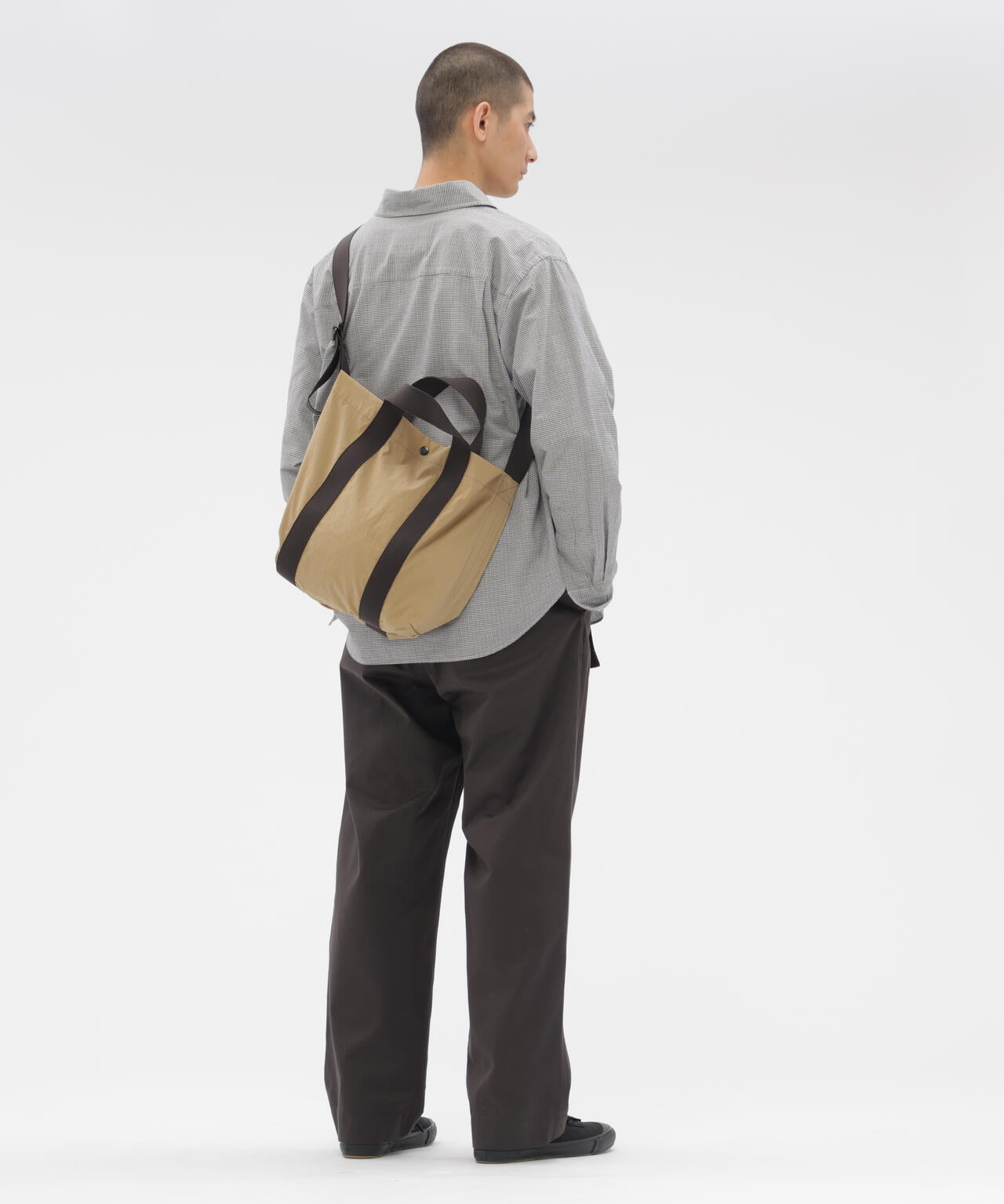 WORN NYLON CANVAS