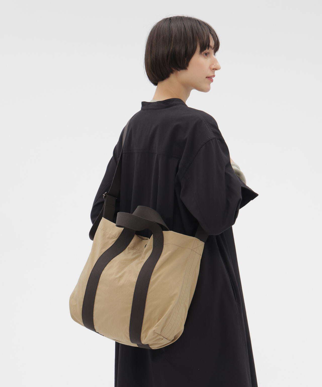 WORN NYLON CANVAS