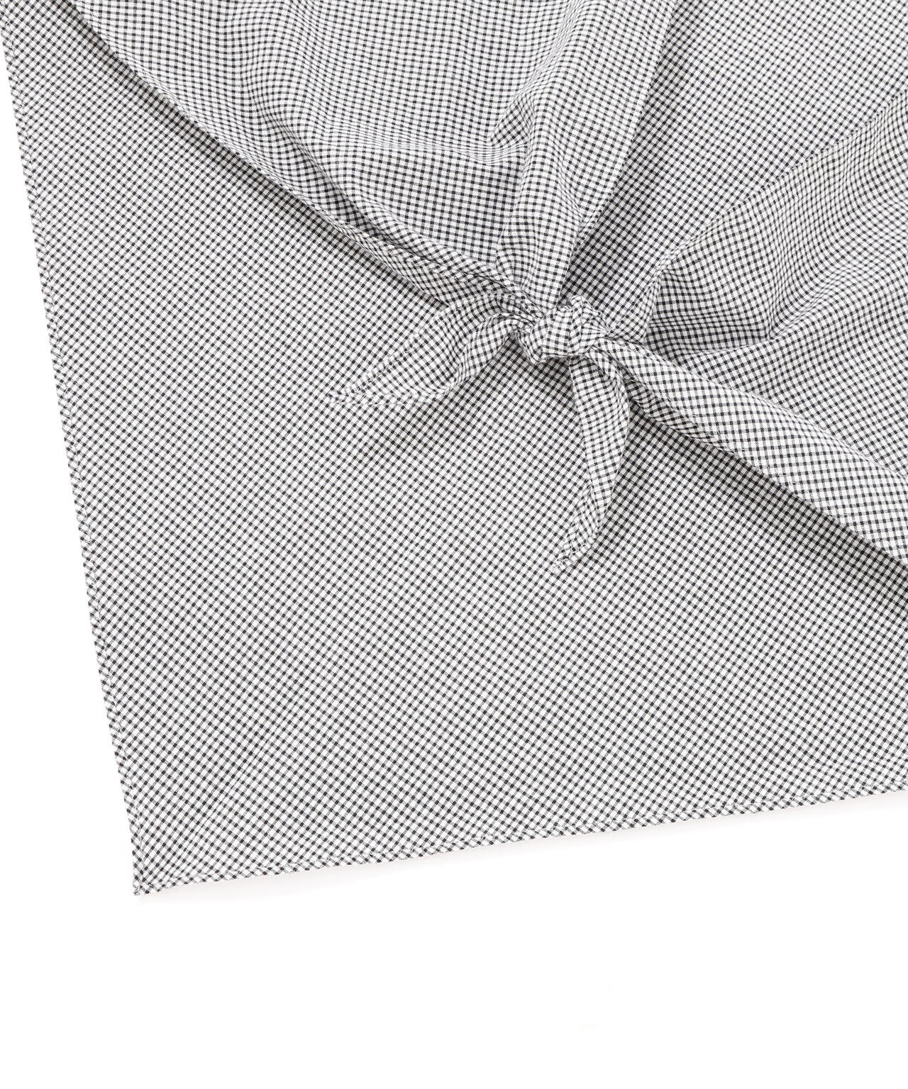TINY GINGHAM COTTON SCARF