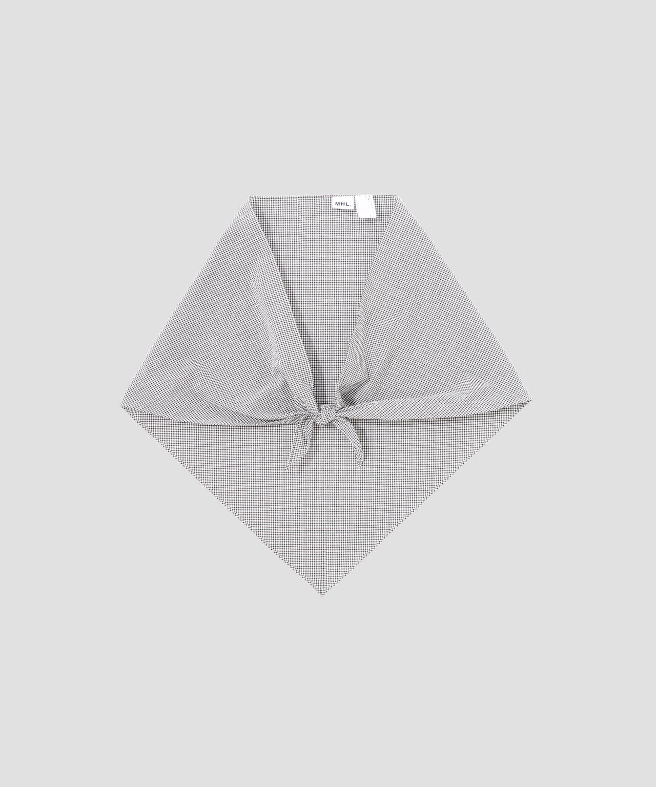 TINY GINGHAM COTTON SCARF