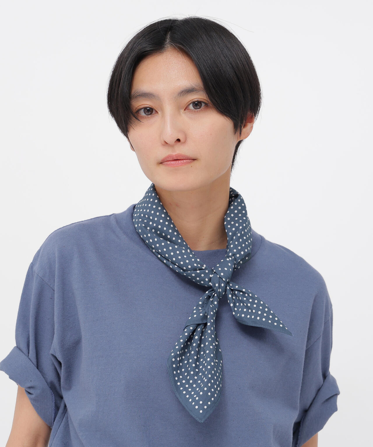VINTAGE SPOTS SCARF