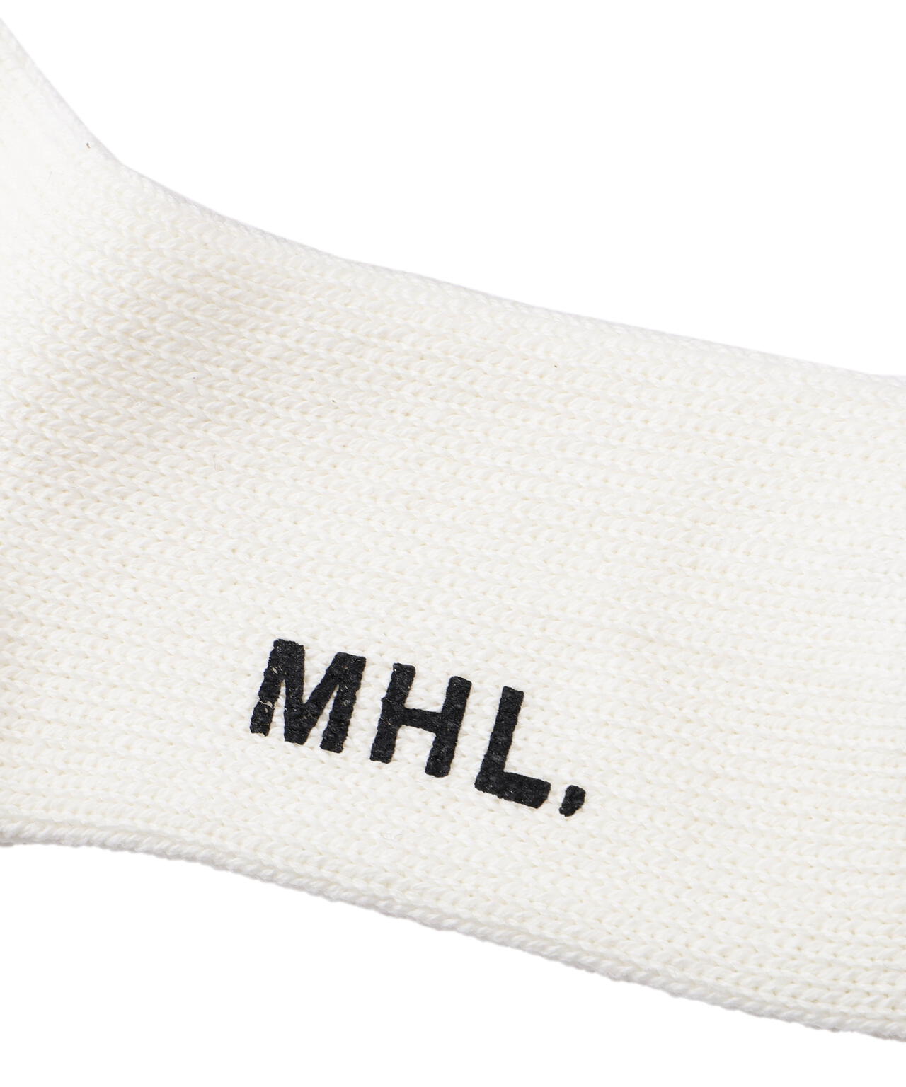 RECYCLED COTTON RIB SOCKS
