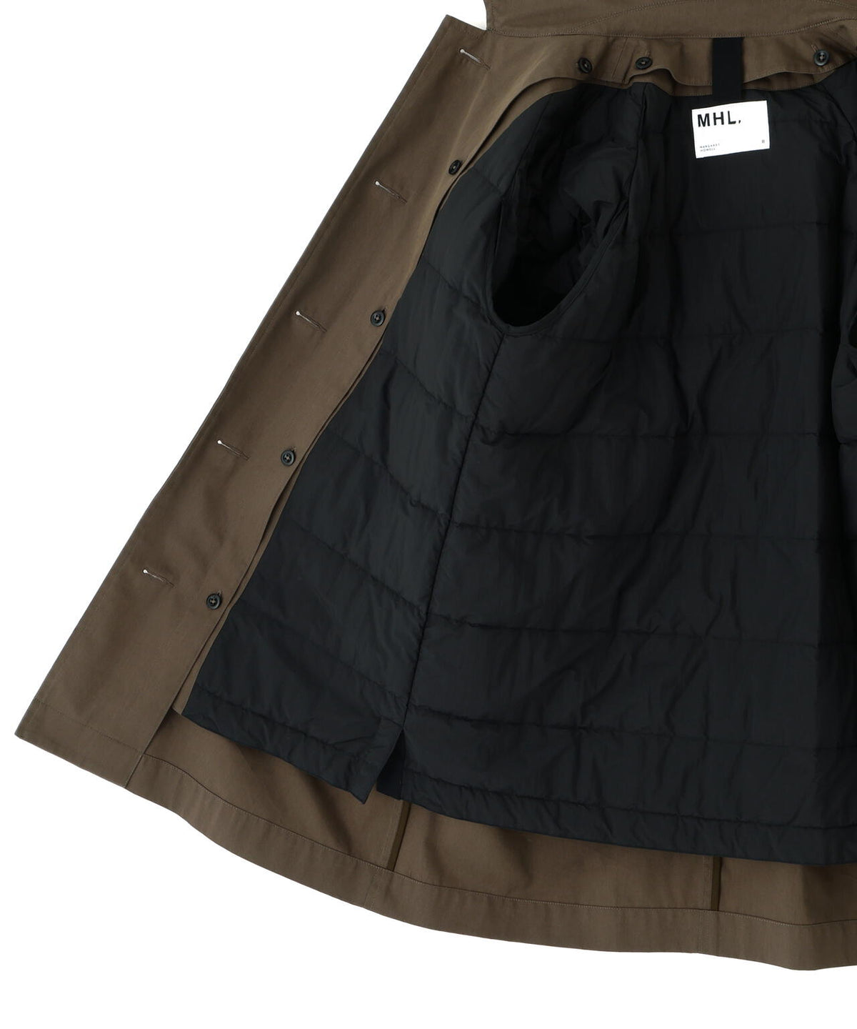 DRY COTTON NYLON OXFORD COAT