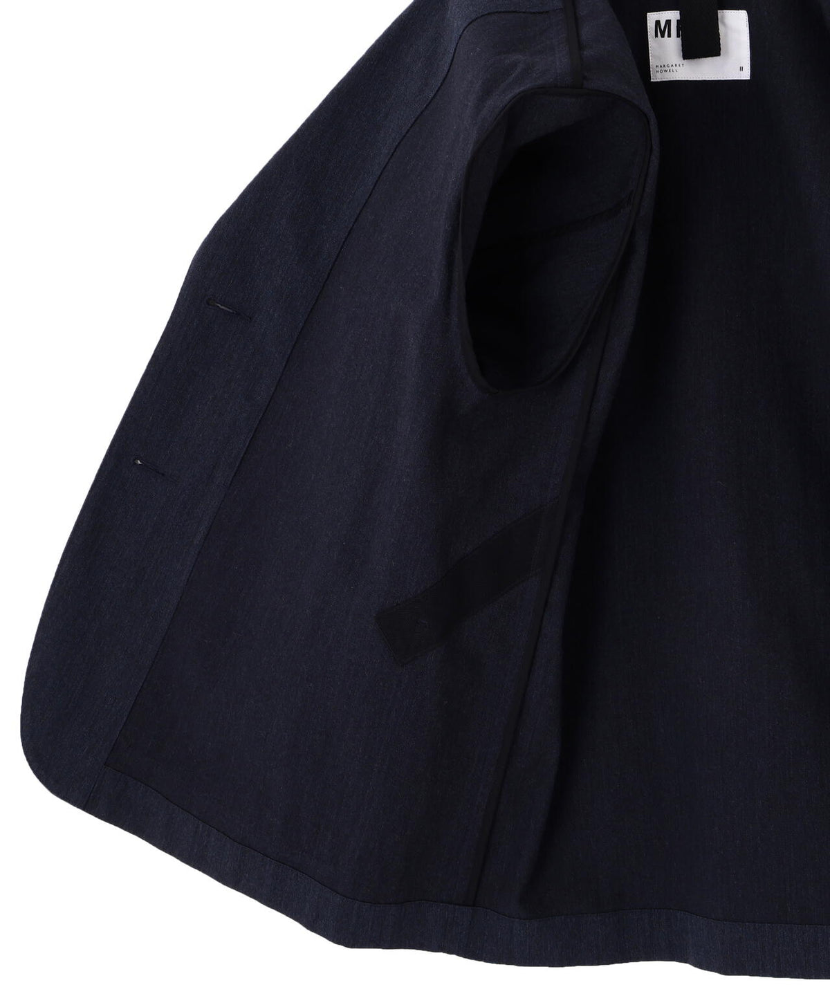 WOOL COTTON TWILL JACKET