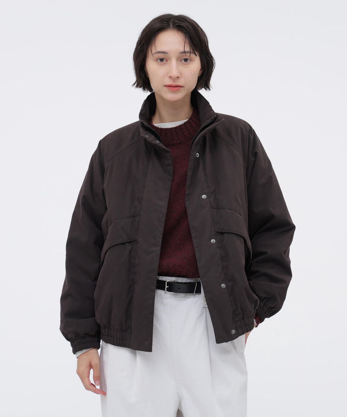 LIGHTWEIGHT COTTON NYLON CANVAS BLOUSON