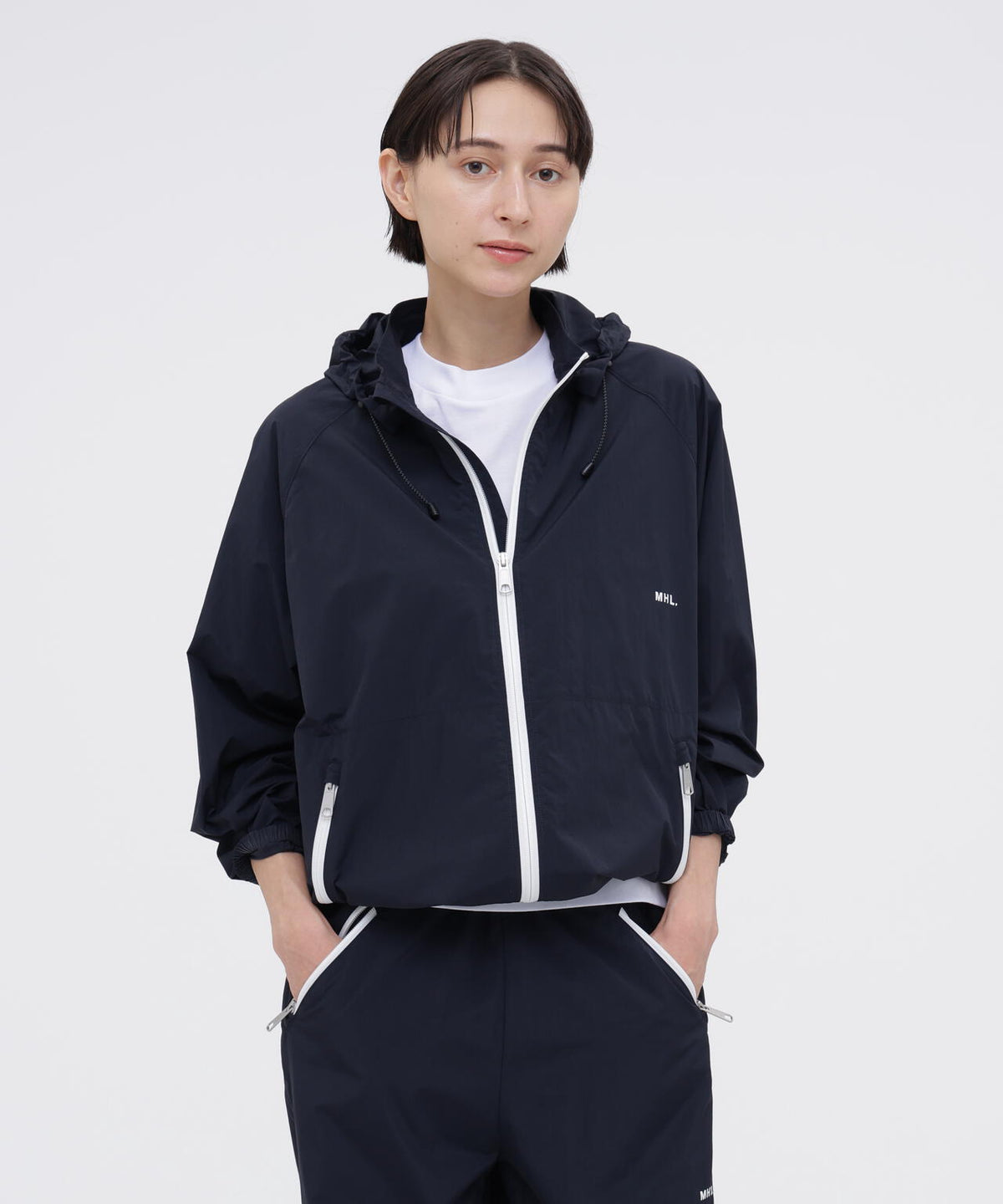 MHL. UTILITY WEAR LIGHTWEIGHT NYLON POPLIN BLOUSON