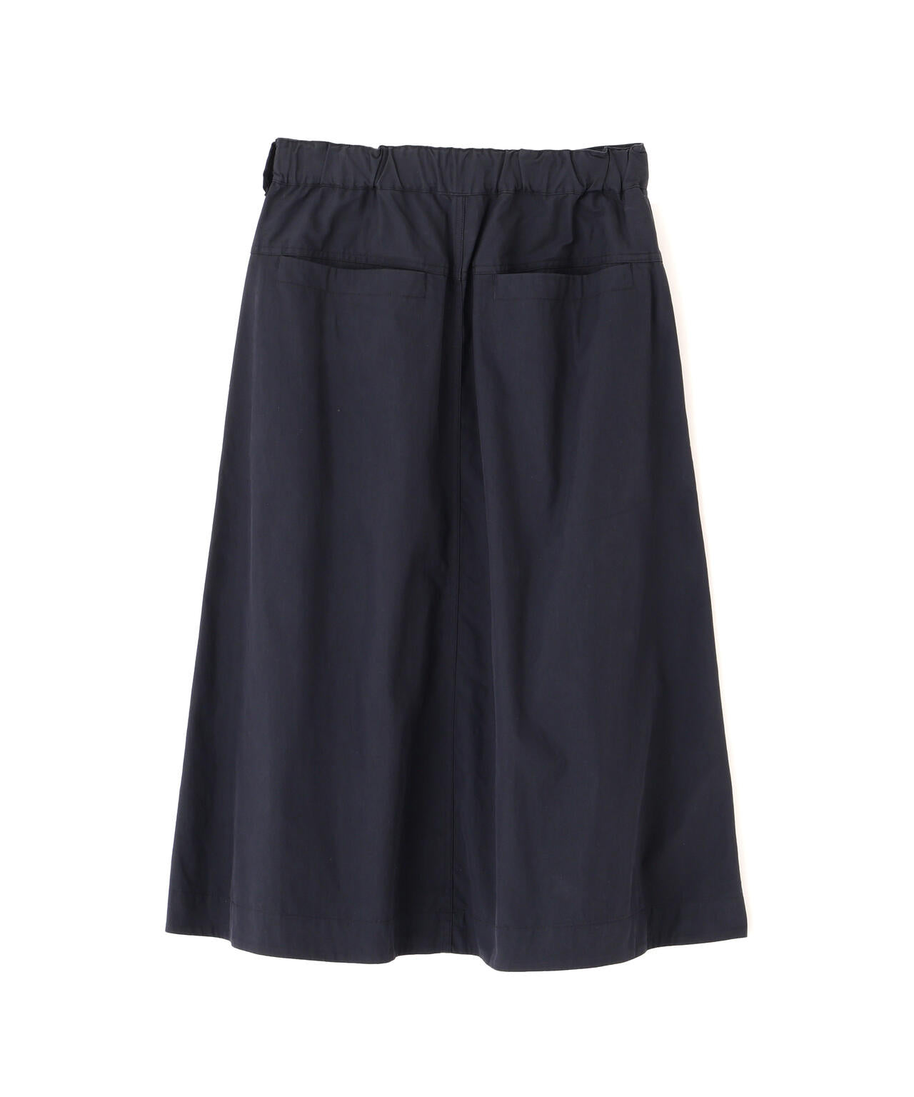 WASHED COTTON NYLON SKIRT