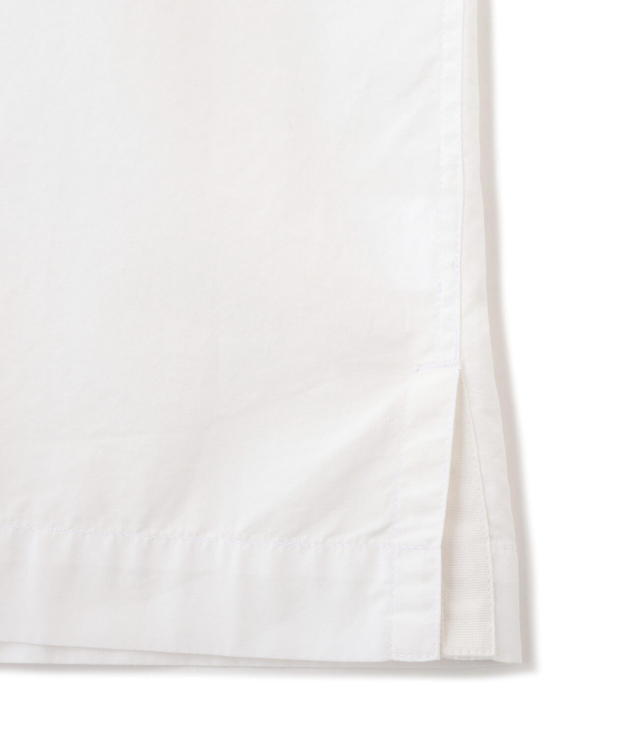 PIECE DYED COTTON POPLIN SHIRT