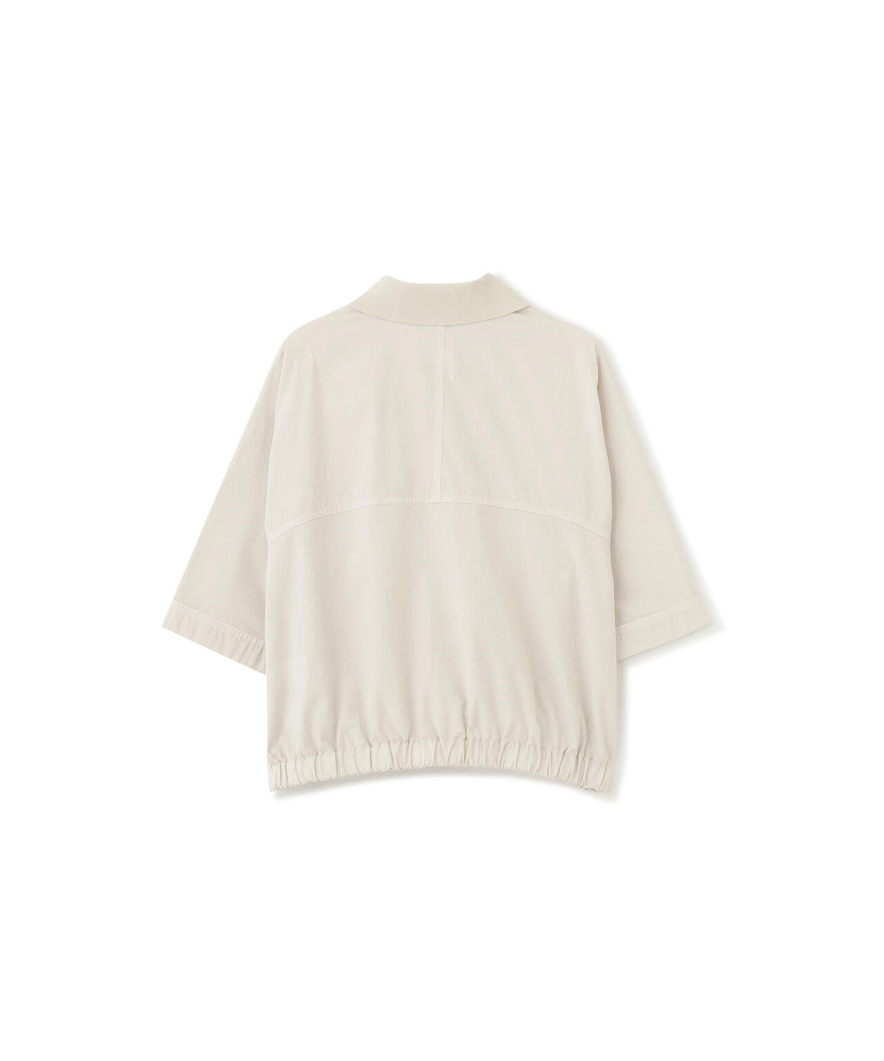 GARMENT DYED COTTON POPLIN SHIRT