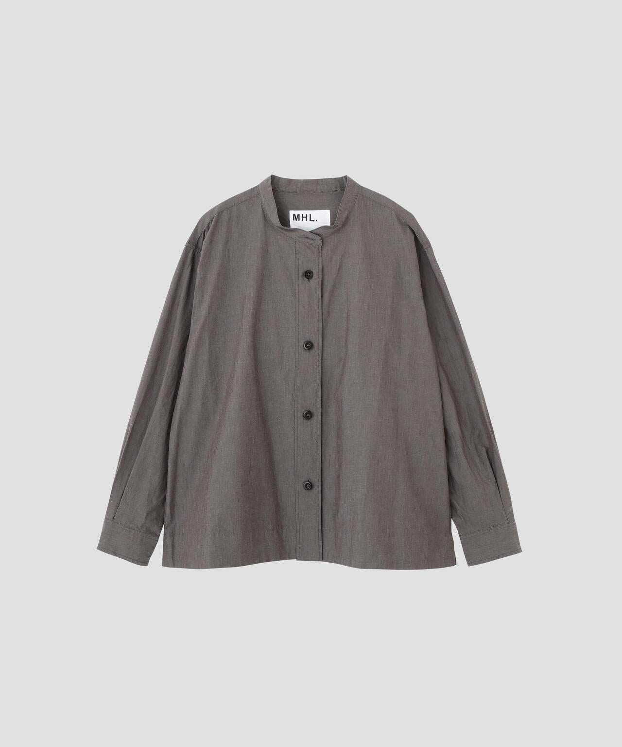 END ON END WEAVE COTTON SHIRT