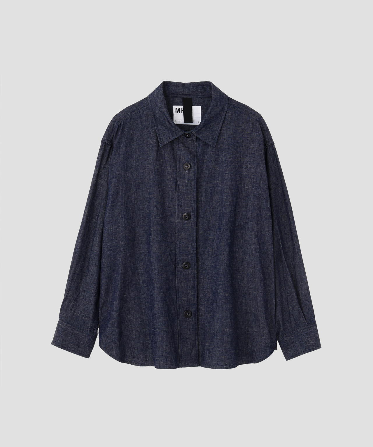 COTTON LINEN DENIM SHIRT