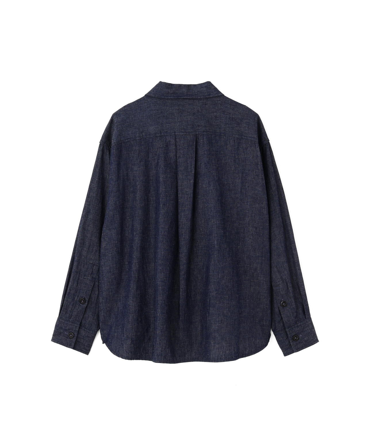 COTTON LINEN DENIM SHIRT