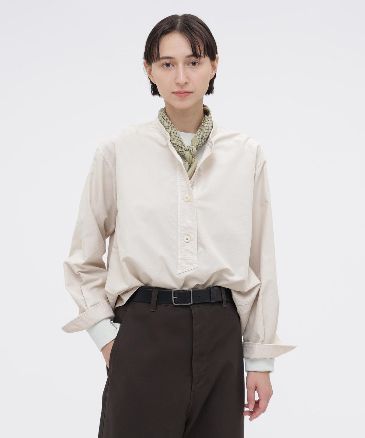 SOFT HOPSACK SHIRT