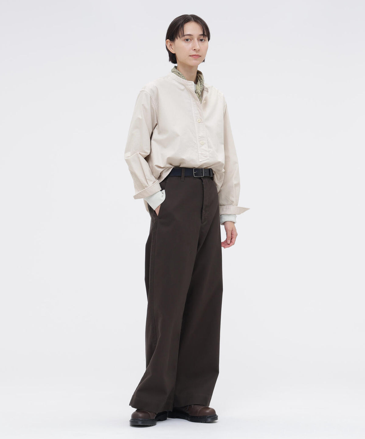 SOFT HOPSACK SHIRT