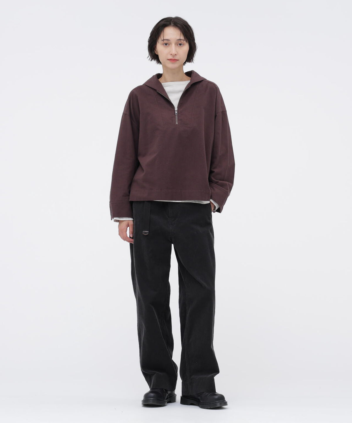 COMPACT BRUSHED COTTON SHIRT