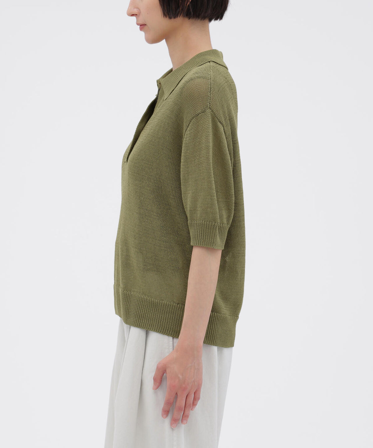COATED COTTON KNITWEAR